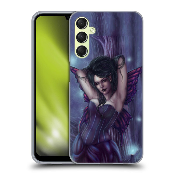 Tiffany "Tito" Toland-Scott Fairies Purple Gothic Soft Gel Case for Samsung Galaxy A24 4G / M34 5G