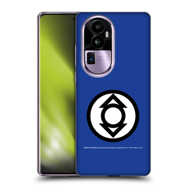 Green Lantern DC Comics Lantern Corps Indigo Soft Gel Case for OPPO Reno10 Pro+