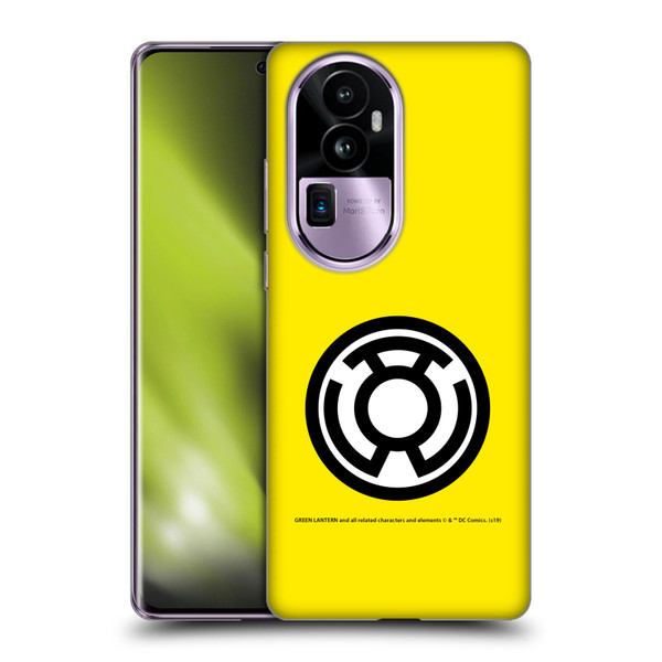 Green Lantern DC Comics Lantern Corps Sinestro Soft Gel Case for OPPO Reno10 Pro+