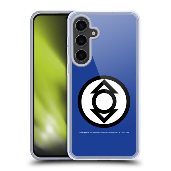 Green Lantern DC Comics Lantern Corps Indigo Soft Gel Case for Samsung Galaxy S24+ 5G