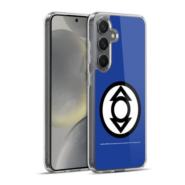 Green Lantern DC Comics Lantern Corps Indigo Soft Gel Case for Samsung Galaxy S24+ 5G & MagSafe