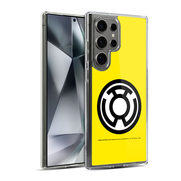 Green Lantern DC Comics Lantern Corps Sinestro Soft Gel Case for Samsung Galaxy S24 Ultra 5G & MagSafe