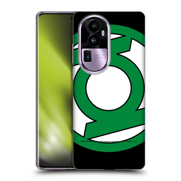 Green Lantern DC Comics Logos Oversized Soft Gel Case for OPPO Reno10 Pro+