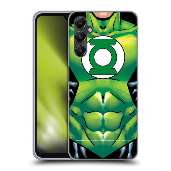 Green Lantern DC Comics Logos Uniform Soft Gel Case for Samsung Galaxy A05s