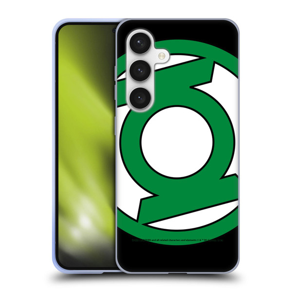 Green Lantern DC Comics Logos Oversized Soft Gel Case for Samsung Galaxy S24 5G