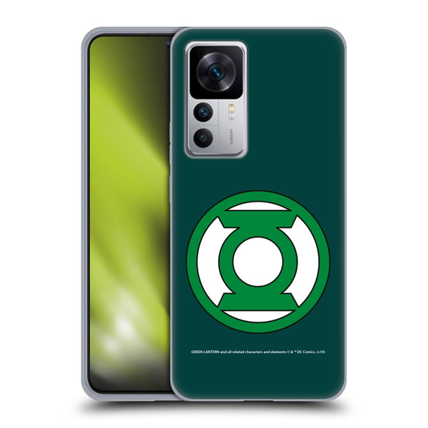 Green Lantern DC Comics Logos Classic 2 Soft Gel Case for Xiaomi 12T 5G / 12T Pro 5G / Redmi K50 Ultra 5G
