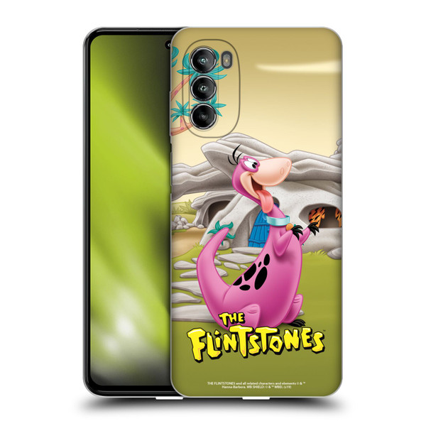The Flintstones Characters Dino Soft Gel Case for Motorola Moto G82 5G