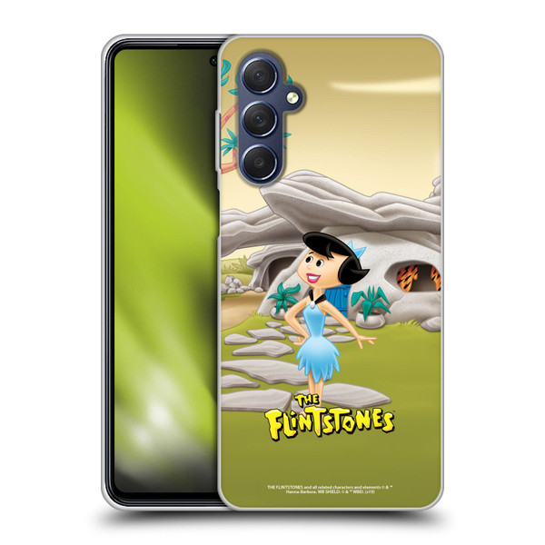 The Flintstones Characters Betty Rubble Soft Gel Case for Samsung Galaxy M54 5G