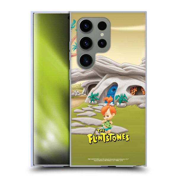 The Flintstones Characters Pebbles Flintstones Soft Gel Case for Samsung Galaxy S24 Ultra 5G
