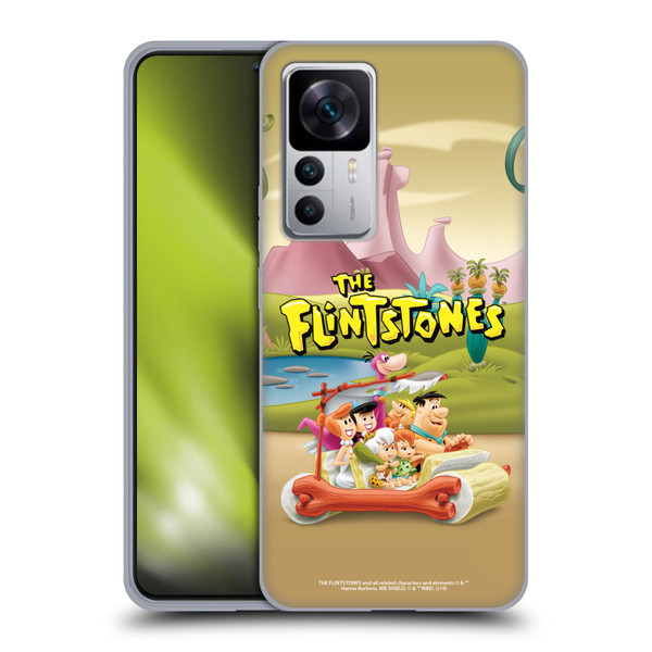 The Flintstones Characters Stone Car Soft Gel Case for Xiaomi 12T 5G / 12T Pro 5G / Redmi K50 Ultra 5G