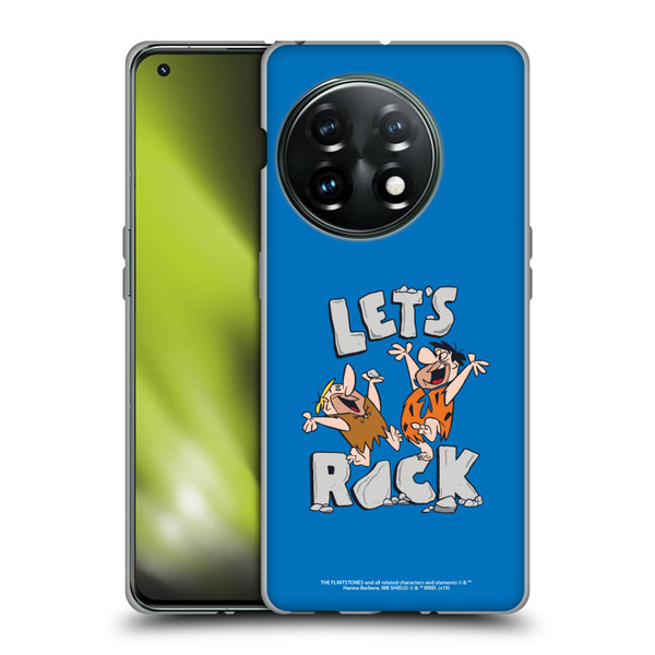 The Flintstones Graphics Fred And Barney Soft Gel Case for OnePlus 11 5G