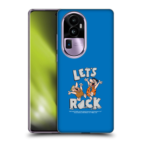 The Flintstones Graphics Fred And Barney Soft Gel Case for OPPO Reno10 Pro+