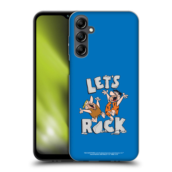 The Flintstones Graphics Fred And Barney Soft Gel Case for Samsung Galaxy M14 5G