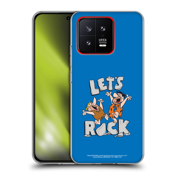 The Flintstones Graphics Fred And Barney Soft Gel Case for Xiaomi 13 5G