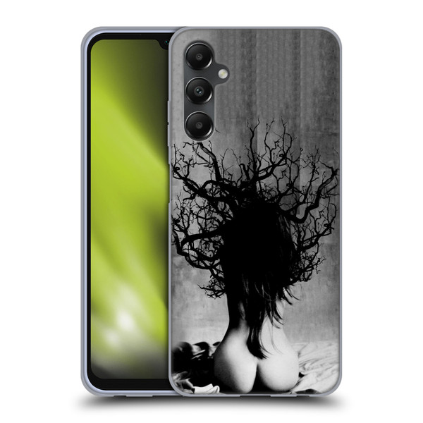 LouiJoverArt Black And White She Oak Soft Gel Case for Samsung Galaxy A05s