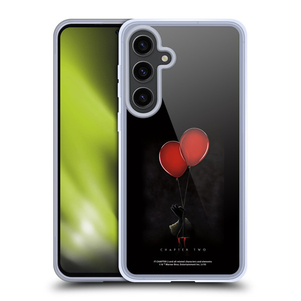IT Chapter Two Posters Pennywise Balloon Soft Gel Case for Samsung Galaxy S24+ 5G
