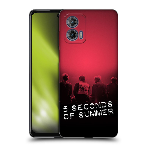 5 Seconds of Summer Posters Colour Washed Soft Gel Case for Motorola Moto G73 5G