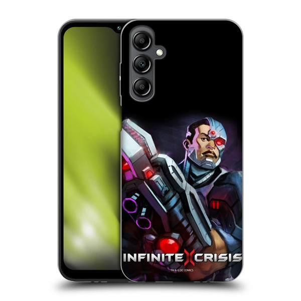 Infinite Crisis Characters Cyborg Soft Gel Case for Samsung Galaxy M14 5G