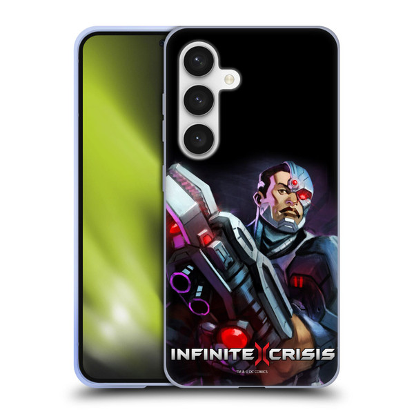 Infinite Crisis Characters Cyborg Soft Gel Case for Samsung Galaxy S24 5G