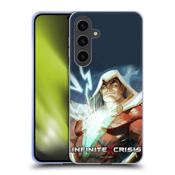 Infinite Crisis Characters Shazam Soft Gel Case for Samsung Galaxy S24+ 5G