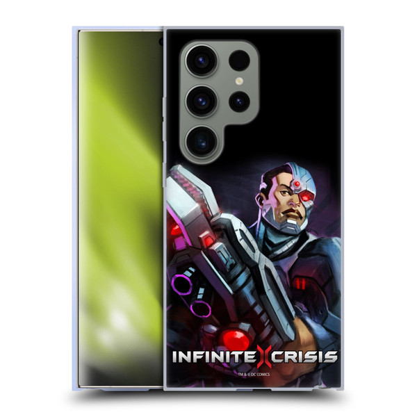 Infinite Crisis Characters Cyborg Soft Gel Case for Samsung Galaxy S24 Ultra 5G