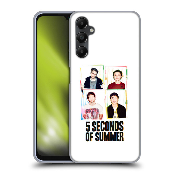 5 Seconds of Summer Posters Polaroid Soft Gel Case for Samsung Galaxy A05s