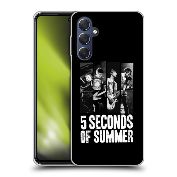 5 Seconds of Summer Posters Strips Soft Gel Case for Samsung Galaxy M54 5G