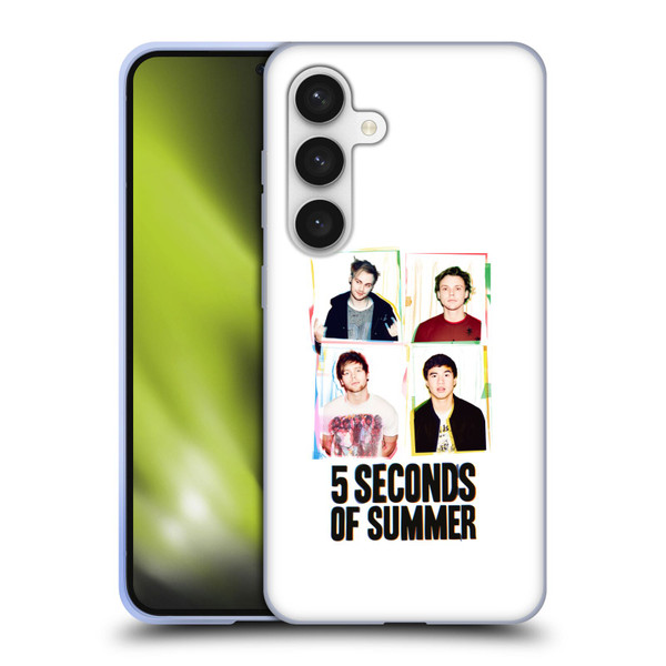 5 Seconds of Summer Posters Polaroid Soft Gel Case for Samsung Galaxy S24 5G