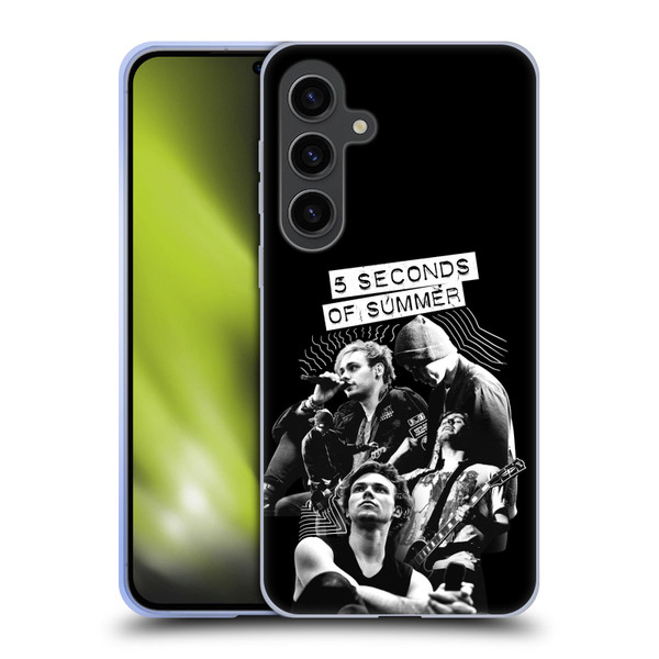 5 Seconds of Summer Posters Punkzine 2 Soft Gel Case for Samsung Galaxy S24+ 5G