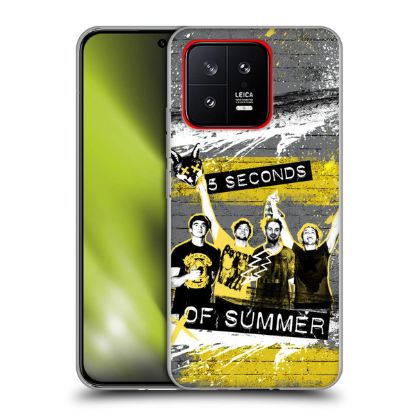5 Seconds of Summer Posters Splatter Soft Gel Case for Xiaomi 13 5G