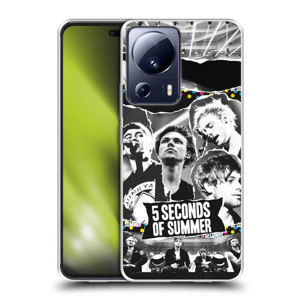 5 Seconds of Summer Posters Torn Papers 1 Soft Gel Case for Xiaomi 13 Lite 5G
