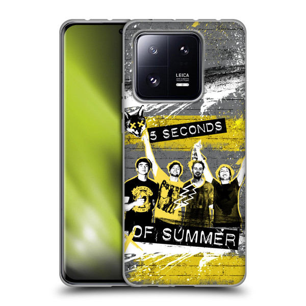 5 Seconds of Summer Posters Splatter Soft Gel Case for Xiaomi 13 Pro 5G