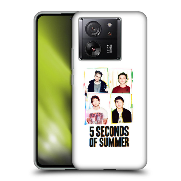 5 Seconds of Summer Posters Polaroid Soft Gel Case for Xiaomi 13T 5G / 13T Pro 5G