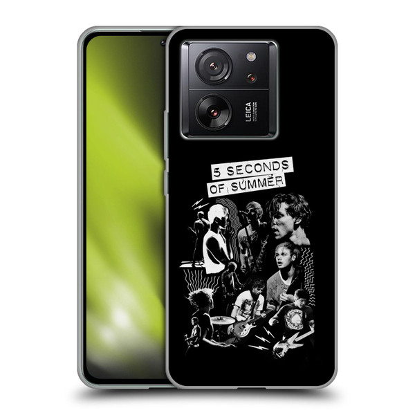 5 Seconds of Summer Posters Punkzine Soft Gel Case for Xiaomi 13T 5G / 13T Pro 5G