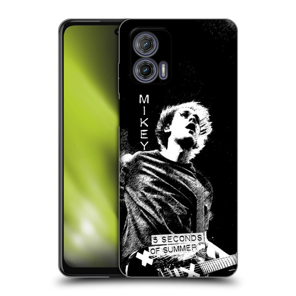5 Seconds of Summer Solos BW Mikey Soft Gel Case for Motorola Moto G73 5G