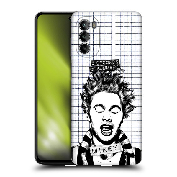 5 Seconds of Summer Solos Grained Mikey Soft Gel Case for Motorola Moto G82 5G
