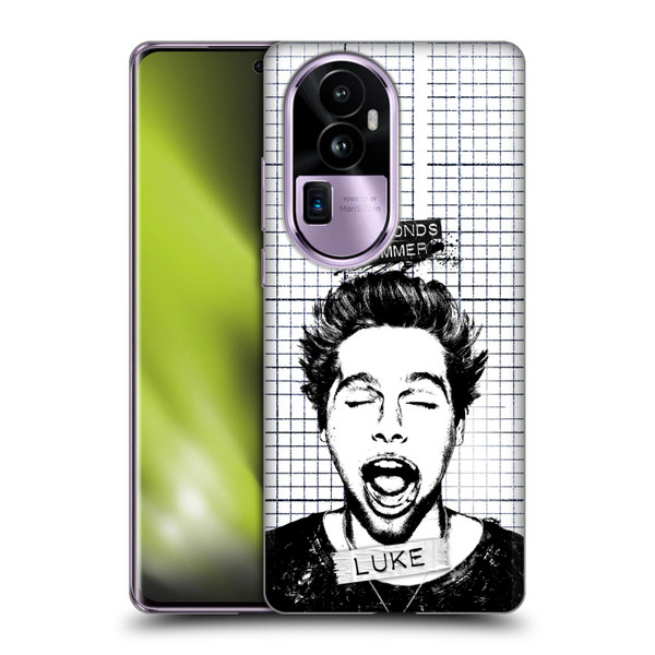 5 Seconds of Summer Solos Grained Luke Soft Gel Case for OPPO Reno10 Pro+