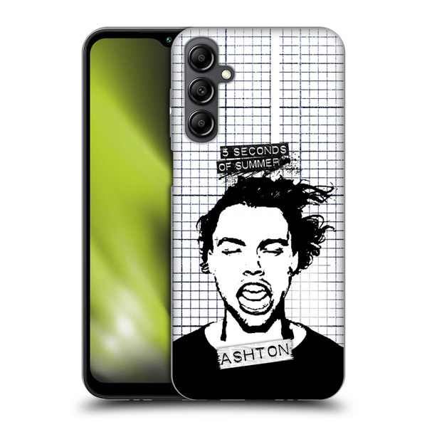 5 Seconds of Summer Solos Grained Ashton Soft Gel Case for Samsung Galaxy M14 5G