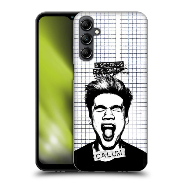 5 Seconds of Summer Solos Grained Calum Soft Gel Case for Samsung Galaxy M14 5G