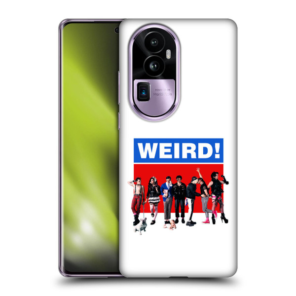 Yungblud Graphics Weird! Soft Gel Case for OPPO Reno10 Pro+