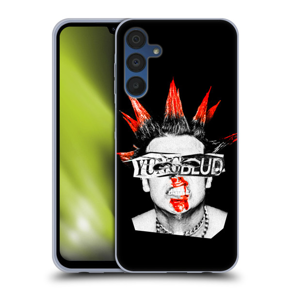 Yungblud Graphics Face Soft Gel Case for Samsung Galaxy A15