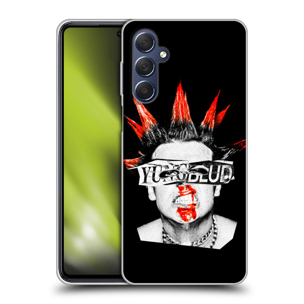Yungblud Graphics Face Soft Gel Case for Samsung Galaxy M54 5G