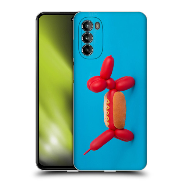 Pepino De Mar Foods Hotdog Soft Gel Case for Motorola Moto G82 5G