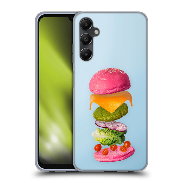 Pepino De Mar Foods Burger 2 Soft Gel Case for Samsung Galaxy A05s
