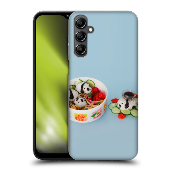 Pepino De Mar Foods Panda Rice Ball Soft Gel Case for Samsung Galaxy M14 5G