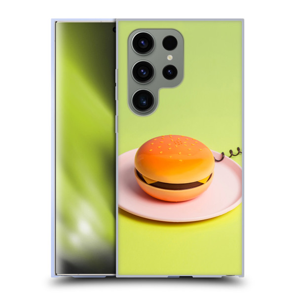 Pepino De Mar Foods Burger Soft Gel Case for Samsung Galaxy S24 Ultra 5G