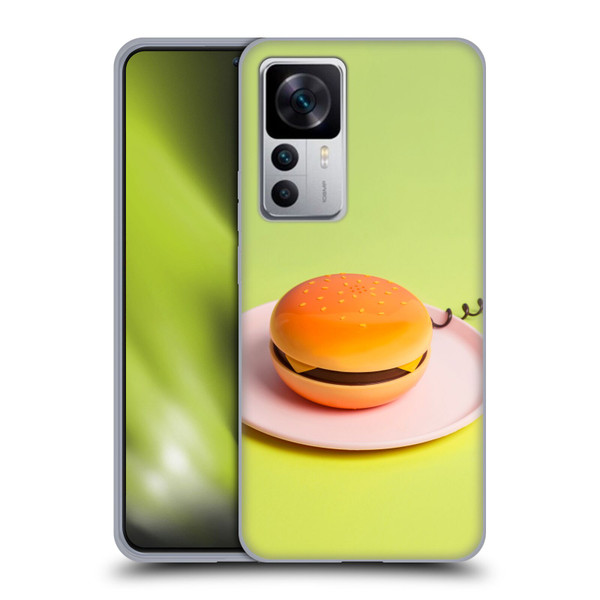 Pepino De Mar Foods Burger Soft Gel Case for Xiaomi 12T 5G / 12T Pro 5G / Redmi K50 Ultra 5G