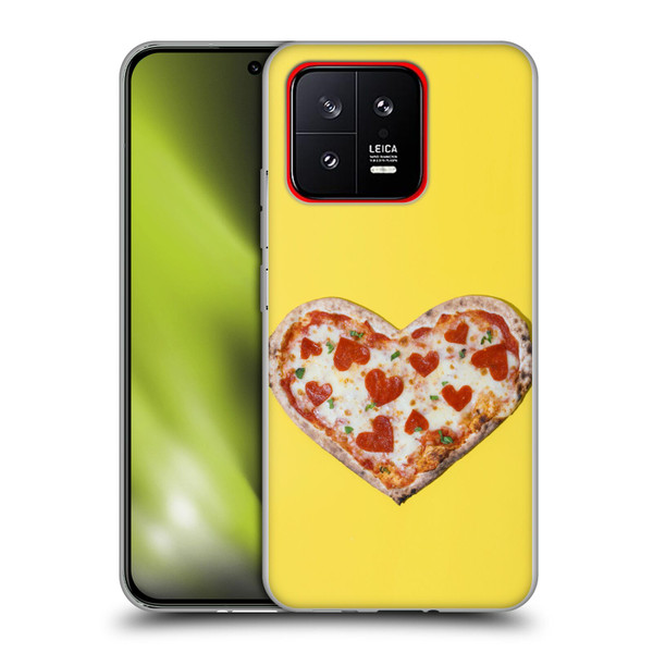 Pepino De Mar Foods Heart Pizza Soft Gel Case for Xiaomi 13 5G