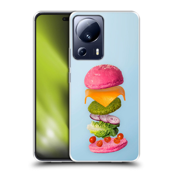 Pepino De Mar Foods Burger 2 Soft Gel Case for Xiaomi 13 Lite 5G