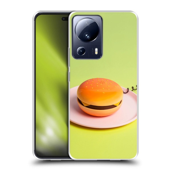 Pepino De Mar Foods Burger Soft Gel Case for Xiaomi 13 Lite 5G